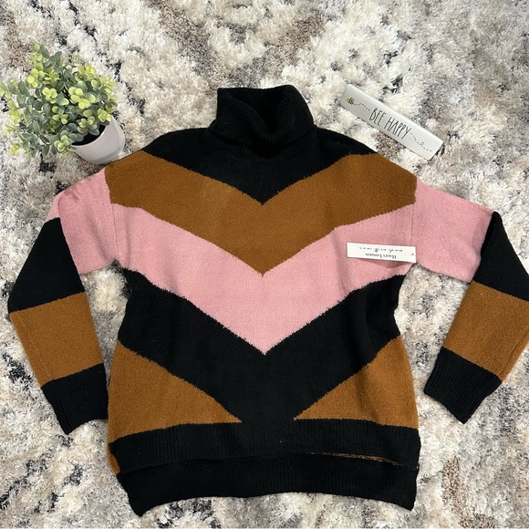 Haley London Sweaters - Haley London Soft Acrylic Turtleneck Sweater